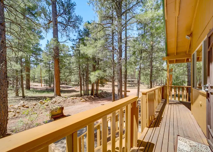 Hike & Atv: Secluded W/ Deck Holiday home Happy Jack